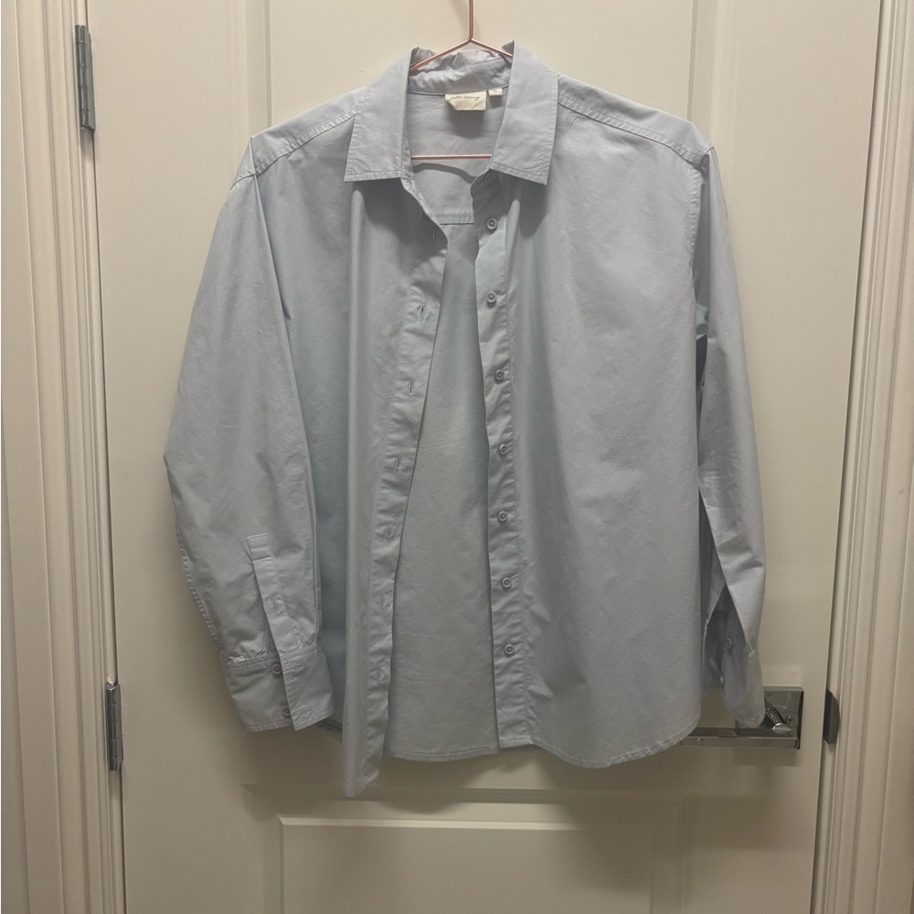 Julia Amory Carolyn women’s light blue blouse